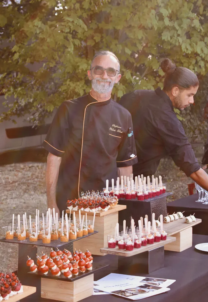 L'Ardoise Traiteur - dressage cocktail et buffet au Domaine de l'Ardoise